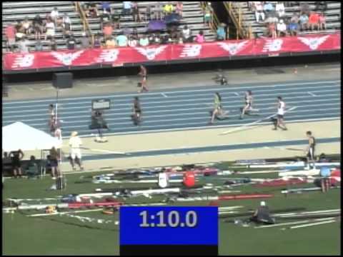 Girls 800m Sprint Medley EE Section 3 - New Balance Nationals Outdoor 2013