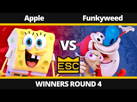 ESC 17 Winners Round 4 - Apple (SpongeBob) Vs. Funkyweed (Ren & Stimpy) - Nickelodeon All-Star Brawl