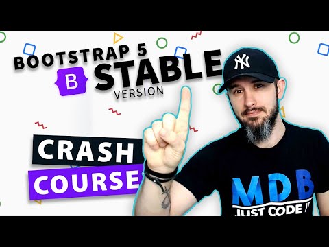Bootstrap 5 tutorial - crash course for beginners in 1.5H