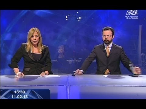 Tg2000 dell'11 febbraio 2013