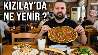 ANKARA - KIZILAY'DA NE YENİR ? Kızılay Lezzet Rehberi- Düveroğlu, Et d