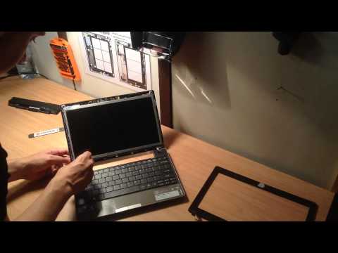Acer Aspire 1830 Laptop LCD Screen Replacement Guide