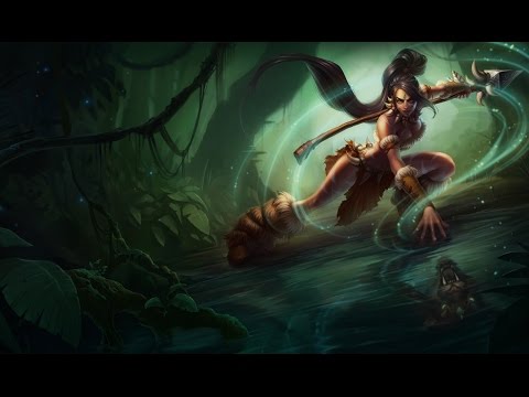 Highlights - "punch1" as Nidalee vs Lee Sin - JUNGLE - KOREA - CHALLENGER - Season 6 Ranked