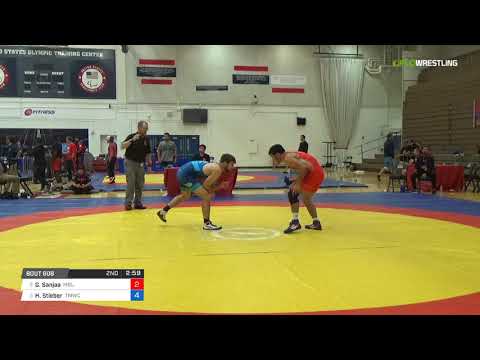 Men's Freestyle 70 Consi-Semis - Ganbayar Sanjaa (MGL) vs. Hunter Stieber (TMWC)