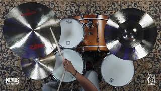 Video thumbnail for Zildjian 20" FX Oriental Crash of Doom Cymbal played by David Alex Pruitt - 1868g (A0621-1052423D) by Memphis Drum Shop