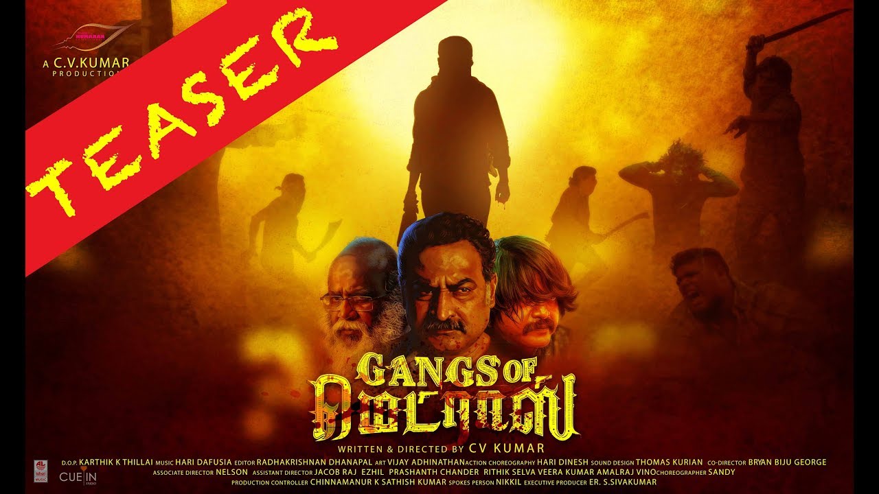 "GANGS OF MADRAS" FIRST LOOK TEASER 