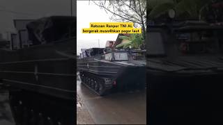 Download lagu Marine amphibious tanks move to help residents remove the sea fence. #shorts mp3