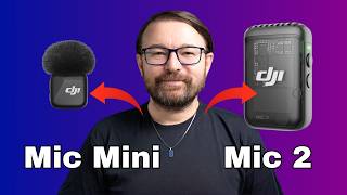 DJI Mic Mini vs DJI Mic 2 ⎮ Which Microphone is Better? #dji #djimicmini #djimic2
