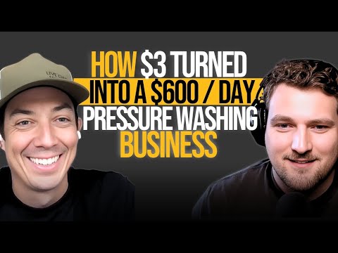 How $3 Turned Into a $600/Day Pressure Washing Business: Workbench interview thumbnail