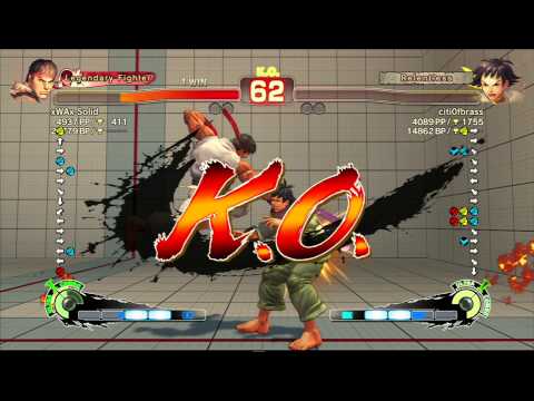 SSF4 xWAx Solid ryu vs PIE Citiofbrass Makoto Ae2012 1080P