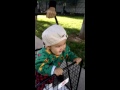 Baby Mishka Loves Riding A Shopping Cart 