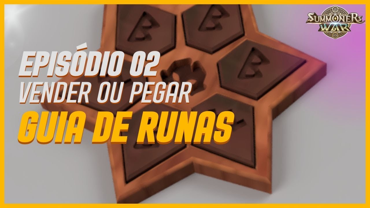 Quando PEGAR ou VENDER uma RUNA | Summoners War: Sky Arena