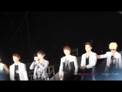 20120922 super junior introduction SMTown in Jakarta