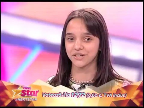 Prezentare: Daria Peltea nu și-a mai văzut sora de 5 ani și a reîntâlnit-o pe scena Next Star