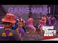 GTA V ONLINE GANG WAR! TDB VS GROVE ...