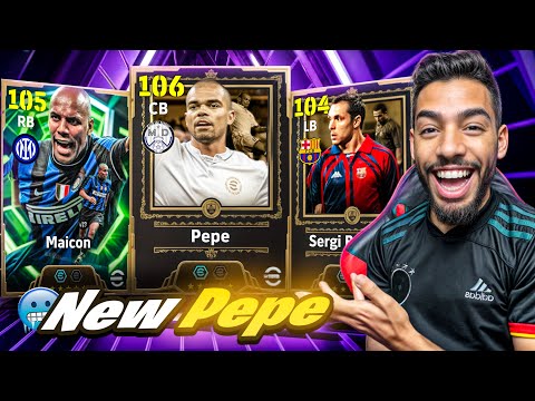 NEW PEPE 106 PACK OPENING + GAMEPLAY 🔥 eFootball 26 mobile