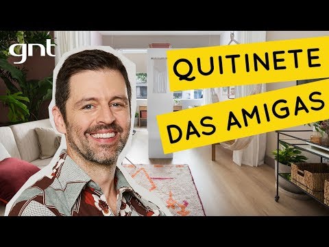 Studio apartment inspiration for two people | Before and After | Maurício Arruda