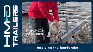HOW-TO TRAILER GUIDE – Applying the handbrake on a trailer