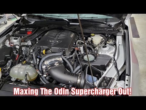 Final Dyno Results VMP Odin Supercharged 2019 Mustang GT With 2.4 Pulley