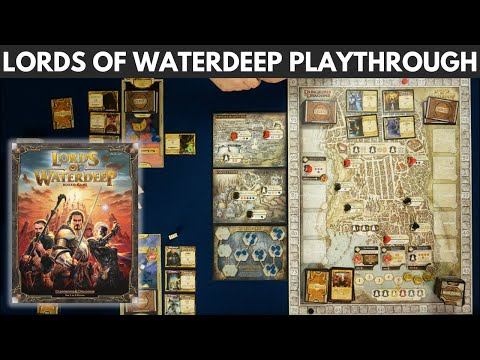 Lords of Waterdeep Playthrough | Shadow of the Game