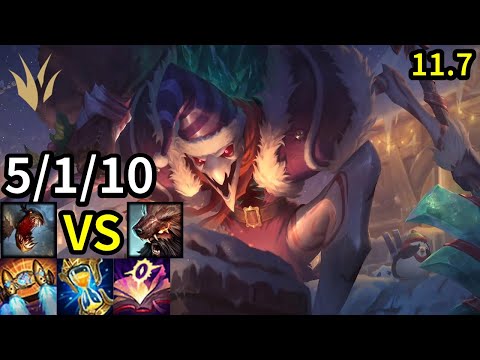 Fiddlesticks Jungle vs Udyr - KR Master | Patch 11.7