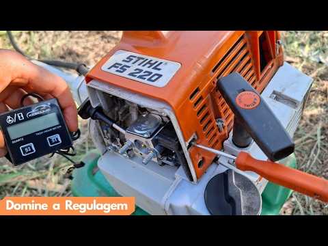 How to Adjust the Carburetor of a Stihl FS 220 / FS 290 / FS 160 / FS 120 Brushcutter