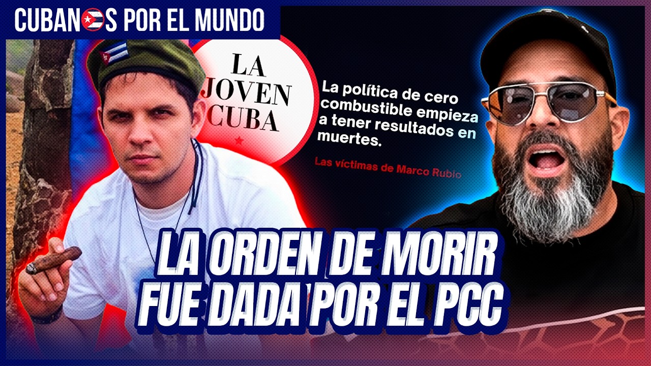 Harold Cárdenas y La Joven Cuba culpan a Trump… pero callan 67 años de miseria y opresión en Cuba