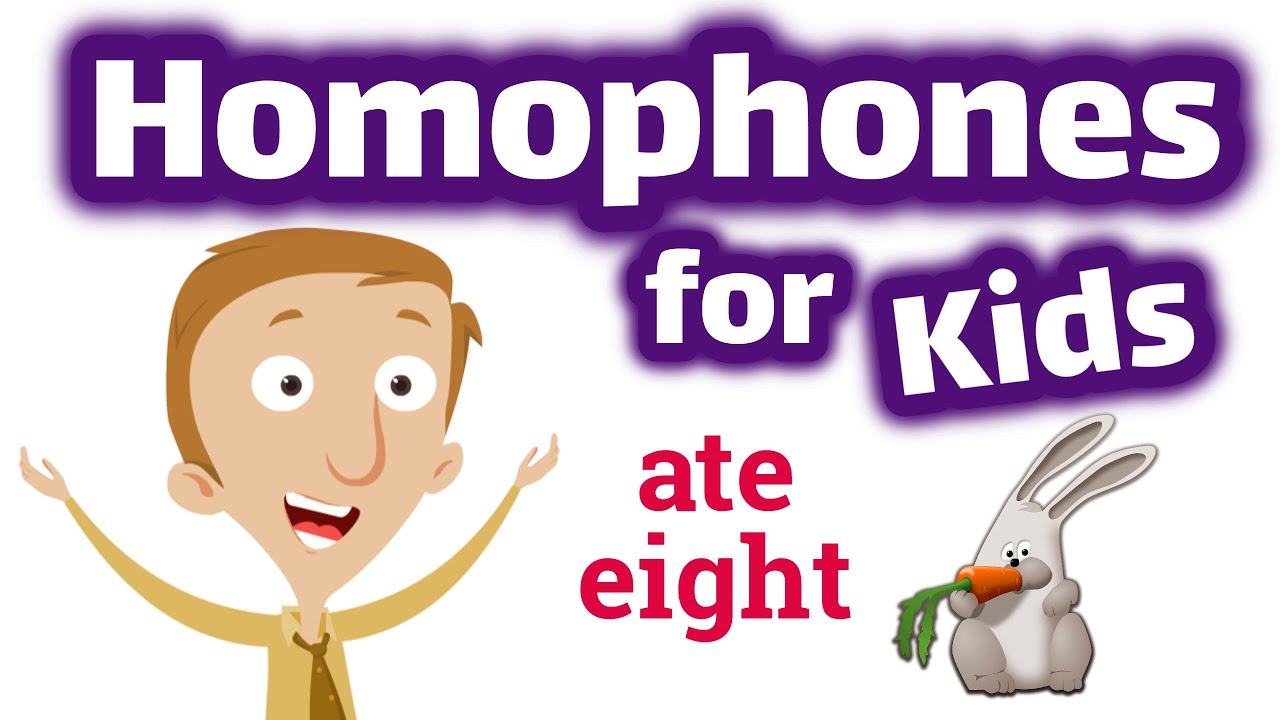 Homophones for Kids | Grammar for Elementary Students