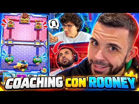 è SUCCESSO! Rooney mi Coacha su CLASH ROYALE!