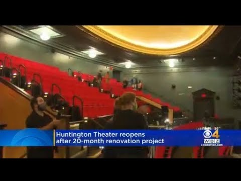 Huntington Theater reopens after nearly 3 years of renovations