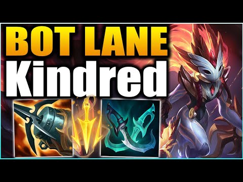 Hard Carry With Kindred In Bot Lane Easily! Is Kindred Adc Actually Sleeper Op? - League Of Legends