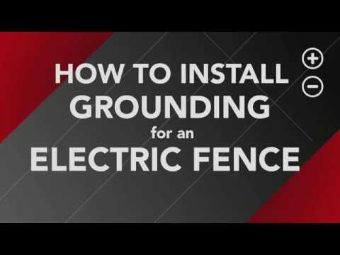 How to Install Ground Rods for your Electric Fence
