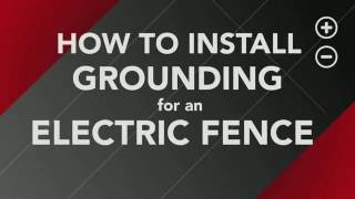 How to Install Ground Rods for your Electric Fence