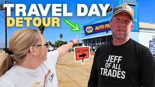 Our 4 Hour Travel Day Turned Into 8 HOURS!