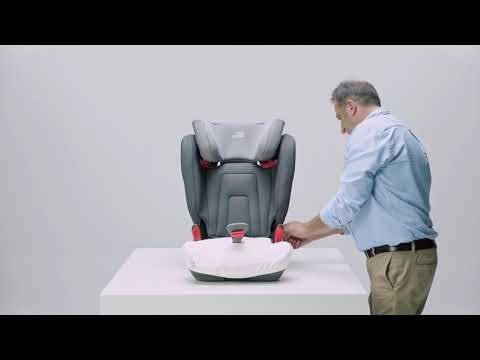 Britax Romer KIDFIX 2 R Cosmos Black Bērnu Autokrēsls 15-36 kg