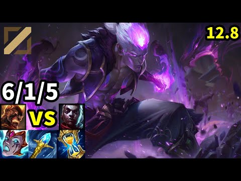 Brand Mid vs Ekko - EUW  Master | Patch 12.8