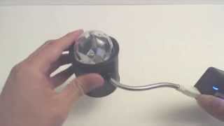 GBGS USB Mini Kaleidoscope Stage Light and Spot Review