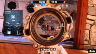 Orbit.K9 1v5 Ace clutch during NA Proleague #TheDream Rainbow Six Siege