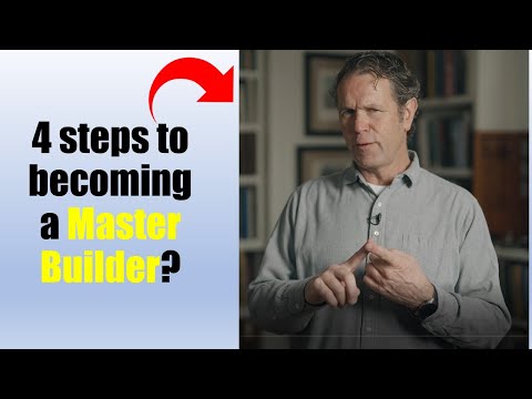 4 Keys to becoming a Master Builder. Can you guess number 3?