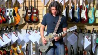 SUMMER SILVER WITH PHIL X!! 1955 Gretsch 6129 Silver Jet 01134