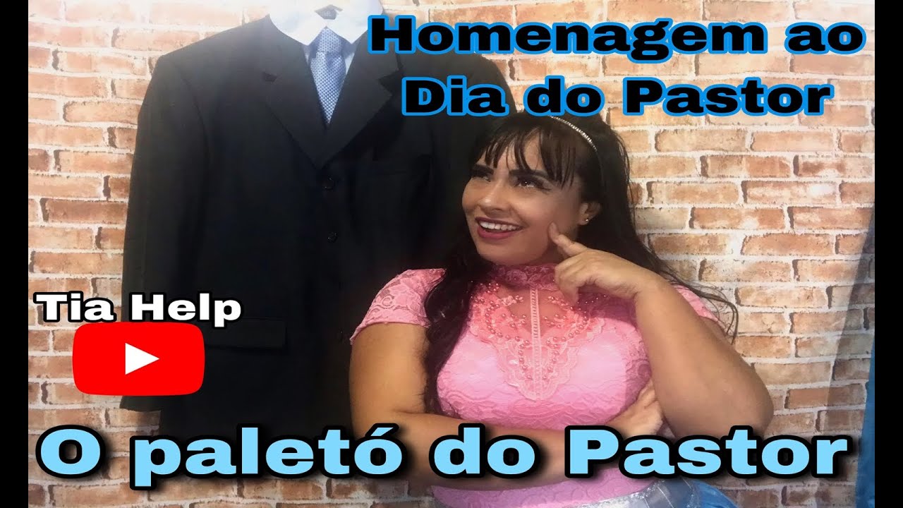 Homenagem para aniversário ou dia do Pastor - O Paletó do pastor
