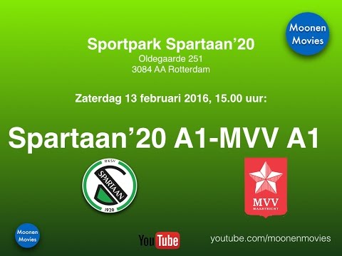 Spartaan'20-MVV 13-02-2016