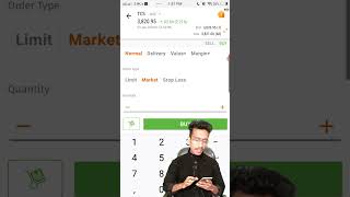 How to buy sell in motilal oswal app | intraday trading | #shorts