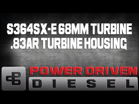 Dyno Test: BorgWarner Turbos S364SX-E .83 Housing & 68mm Turbine | Power Driven Diesel