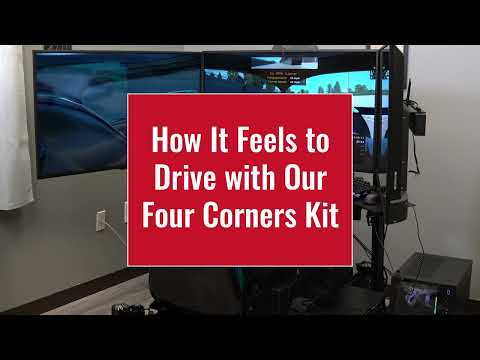 ButtKicker Four Corners Kit | Sim Racing Solution