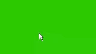 Moving Cursor/Mouse (Green Screen)
