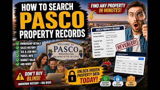 How to search Pasco property records