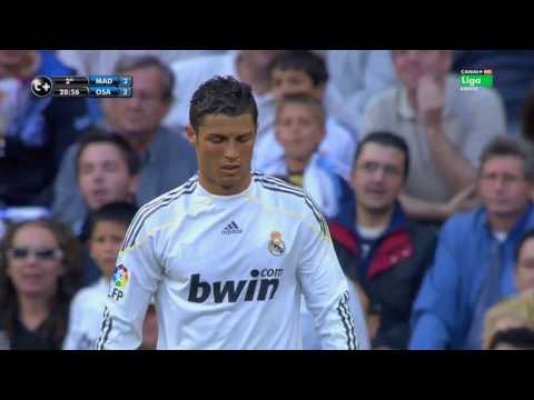 Cristiano Ronaldo Vs Osasuna Home (02/05/2010)
