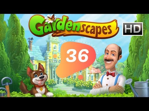 Gardenscapes Story Part 36 - Area 9 - Day 3 Gameplay Walkthrough [HD]