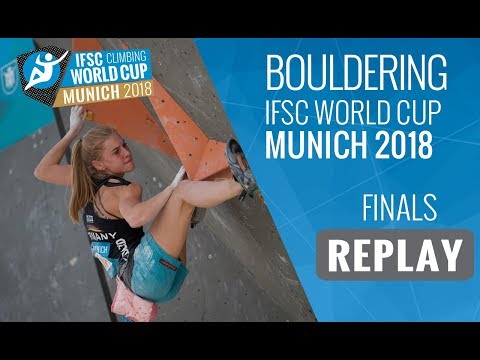 IFSC Climbing World Cup Munich 2018 - Bouldering - Finals - Men/Women